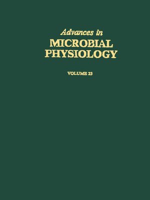 cover image of Advances in Microbial Physiology
